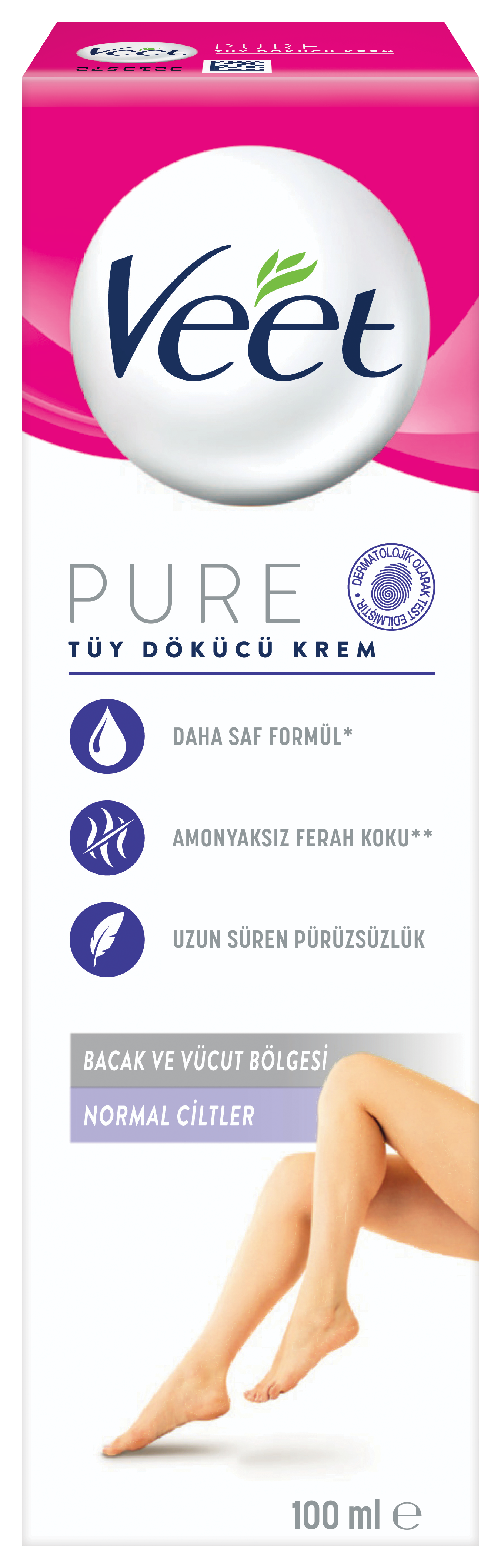 Veet Pure Tüy Dökücü Krem 100 ml