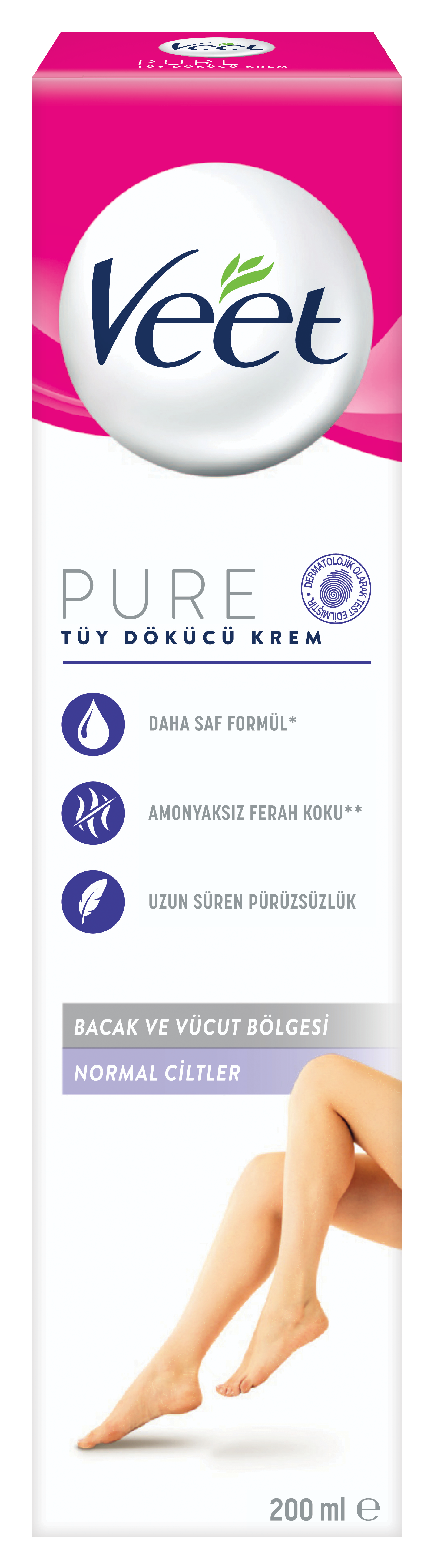 Veet Pure Tüy Dökücü Krem 200 ml