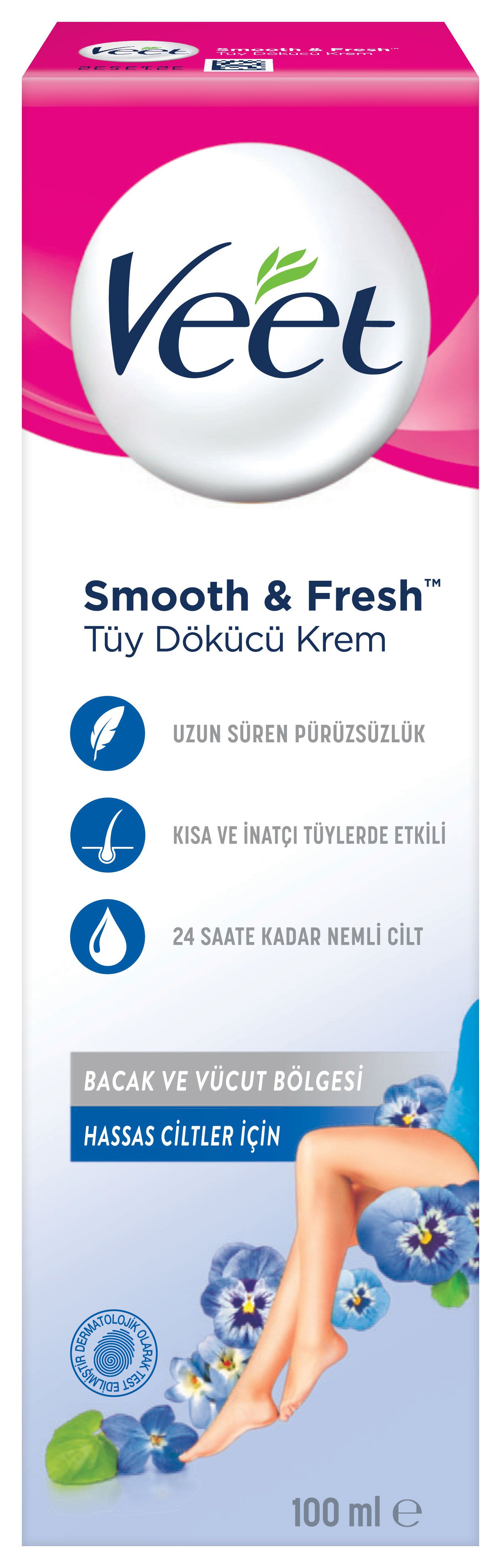 Hassas Ciltler için Tüy Dökücü Krem 100ml | Veet